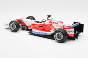 Toyota TF106 Panasonic Toyota Racing J. Trulli F1 Presentation 2006 Minichamps 1:18 AM59554H Metal - imaginea 5 din 6