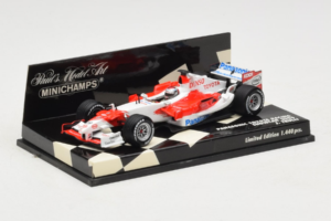 Toyota TF106 Panasonic #12 J. Trulli Panasonic Toyota Racing Showcar 2006 Minichamps 1:43 400060078 Metal - imaginea 2 din 5