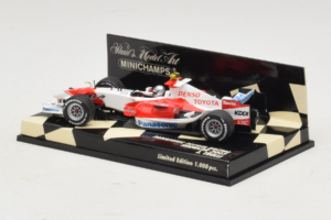 Toyota J. Trulli Panasonic Toyota Racing Showcar F1 2007 Minichamps 1:43 400070082 Metal - imaginea 3 din 5