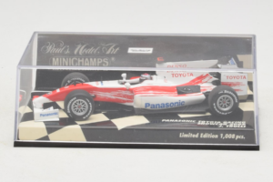 Toyota TF109 #9 J. Trulli Panasonic Toyota Racing Showcar F1 2009 Minichamps 1:43 400090079 Metal - imaginea 4 din 5
