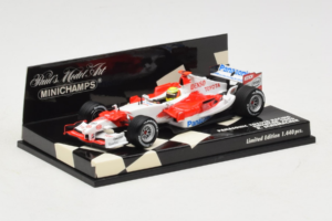 Toyota TF106 Panasonic #11 R. Schumacher Panasonic Toyota Racing Showcar 2006 Minichamps 1:43 400060077 Metal - imaginea 2 din 5