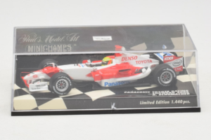 Toyota TF106 Panasonic #11 R. Schumacher Panasonic Toyota Racing Showcar 2006 Minichamps 1:43 400060077 Metal - imaginea 4 din 5