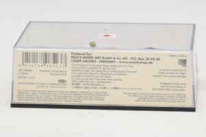 Panasonic Toyota Racing TF108 T. Glock F1 Showcar 2008 Minichamps 1:43 403080082 Metal - imaginea 4 din 5