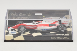 Toyota TF109 #10 T. Glock Panasonic Toyota Racing Showcar F1 2009 Minichamps 1:43 400090080 Metal - imaginea 4 din 5