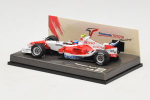 Toyota TF103 #21 C. da Matta Panasonic Toyota Racing F1 2003 Minichamps 1:43 AM26644B Metal - imaginea 3 din 5