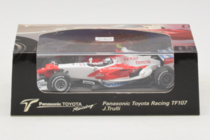 Toyota TF107 #12 J. Trulli Panasonic Toyota Racing Showcar F1 2007 Minichamps 1:43 AM60129 Metal - imaginea 4 din 6