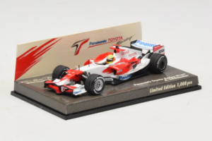 Toyota TF107 #11 R. Schumacher Panasonic Toyota Racing F1 2007 Minichamps 1:43 AM601286 Metal - imaginea 2 din 5