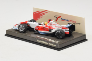 Toyota TF107 #11 R. Schumacher Panasonic Toyota Racing F1 2007 Minichamps 1:43 AM601286 Metal - imaginea 3 din 5