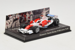 Toyota TF108 #12 J. Trulli Panasonic Toyota Racing F1 2008 Minichamps 1:43 AM61151 Metal - imaginea 2 din 6