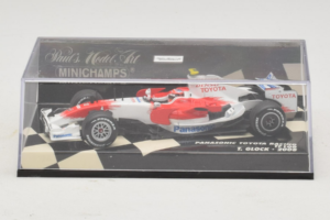Toyota TF108 #11 T. Glock Panasonic Toyota Racing F1 2008 Minichamps 1:43 400080012 Metal - imaginea 5 din 5