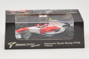Toyota TF108 #17 T. Glock Panasonic Toyota Racing F1 2008 Minichamps 1:43 AM61152 Metal - imaginea 4 din 6