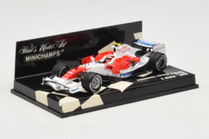 Toyota TF108 #11 T. Glock Panasonic Toyota Racing F1 2008 Minichamps 1:43 400080012 Metal - imaginea 2 din 5