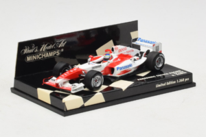 Toyota TF104 Panasonic #16 R. Zonta Panasonic Toyota Racing 2004 Minichamps 1:43 400040116 Metal - imaginea 2 din 5