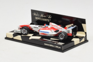 Toyota TF104 Panasonic #16 R. Zonta Panasonic Toyota Racing 2004 Minichamps 1:43 400040116 Metal - imaginea 3 din 5