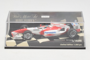 Toyota TF104 Panasonic #16 R. Zonta Panasonic Toyota Racing 2004 Minichamps 1:43 400040116 Metal - imaginea 4 din 5