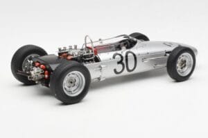 Porsche 804 #30 D. Gurney French Grand Prix 1962 AUTOart 1:18 86271 Metal - imaginea 2 din 6