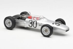 Porsche 804 #30 D. Gurney French Grand Prix 1962 AUTOart 1:18 86271 Metal - imaginea 4 din 6