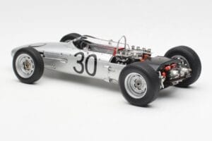 Porsche 804 #30 D. Gurney French Grand Prix 1962 AUTOart 1:18 86271 Metal - imaginea 5 din 6
