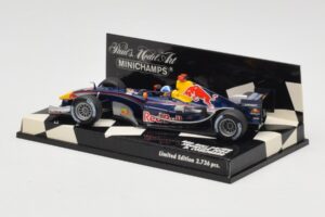 Red Bull Racing D. Coulthard Showcar 2005 Minichamps 1:43 400050084 Metal - imaginea 3 din 5