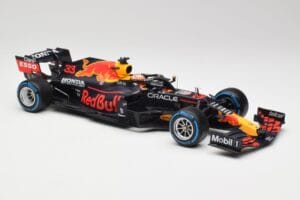 Red Bull Racing Honda RB16B #33 M. Verstappen Turkish GP 2nd Place 2021 Minichamps 1:18 110211633 Metal - imaginea 4 din 7