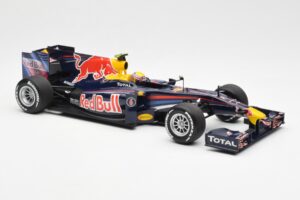 Red Bull RB6 #7 M. Webber Red Bull Racing Showcar 2010 Minichamps 1:18 150100076-R1 Metal - imaginea 4 din 6