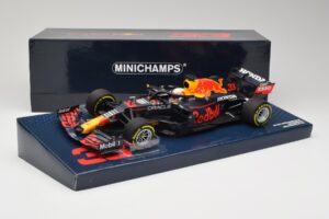 Red Bull Racing Honda RB16B #33 M. Verstappen Emilia Romagna GP 2021 Case Edition Minichamps 1:18 113210133 Rășină - imaginea 7 din 7