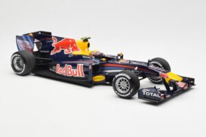 Red Bull Racing Renault RB6 #6 M. Webber F1 2010 Minichamps 1:18 110100006 Metal - imaginea 4 din 6