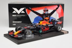 Red Bull RB16B #33 M. Verstappen Dutch GP Winner 2021 Minichamps 1:18 113212533 Metal - imaginea 6 din 7