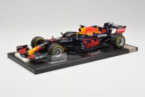 Red Bull RB16B #33 M. Verstappen France GP Winner 2021 Minichamps 1:18 113210833 Metal - imaginea 2 din 7