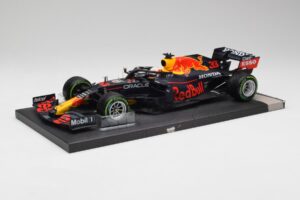 Red Bull RB16B #33 M. Verstappen Emilia Romagna GP Winner 2021 Minichamps 1:18 113210233T Metal - imaginea 2 din 6