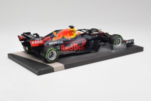 Red Bull RB16B #33 M. Verstappen Emilia Romagna GP Winner 2021 Minichamps 1:18 113210233T Metal - imaginea 3 din 6