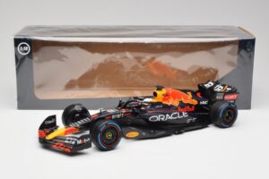Red Bull RB18 #1 M. Verstappen Monaco GP 3rd Wet 2022 Minichamps 1:18 110220701 Metal - imaginea 6 din 7