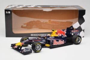 Red Bull RB5 #14 M. Webber Chinese GP 2nd 2009 Minichamps 1:18 150090114 Metal - imaginea 6 din 6