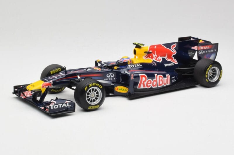 Red Bull RB5 #14 M. Webber Chinese GP 2nd 2009 Minichamps 1:18 150090114 Metal