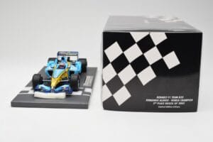 Renault F1 Team R25 #5 F. Alonso 3rd Place Brazil GP 2005 World Champion Minichamps 1:18 117051705 Metal - imaginea 6 din 7