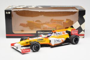 Renault F1 Team R29 #10 R. Grosjean F1 2009 Minichamps 1:18 150090108 Metal - imaginea 6 din 6