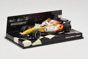 Renault R28 #6 Showcar 2008 Minichamps 1:43 400080076 Metal - imaginea 2 din 5