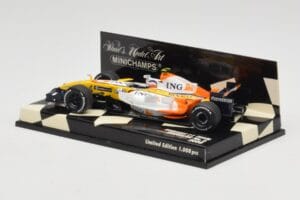 Renault R28 #6 Showcar 2008 Minichamps 1:43 400080076 Metal - imaginea 3 din 5