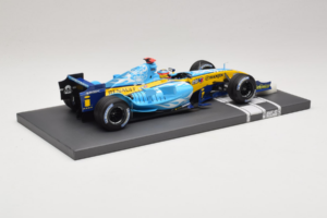 Renault R25 #5 F. Alonso 2nd Place Belgian GP 2005 Minichamps 1:18 117051605 Metal - imaginea 3 din 7