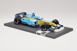 Renault R25 #5 F. Alonso 2nd Place Belgian GP 2005 Minichamps 1:18 117051605 Metal - imaginea 4 din 7