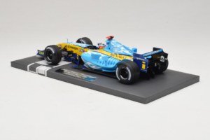 Renault R25 #5 F. Alonso 2nd Place Belgian GP 2005 Minichamps 1:18 117051605 Metal - imaginea 5 din 7