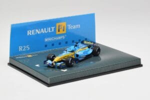 Renault R25 #1 F. Alonso F1 World Champion 2005 Minichamps 1:43 403050105 Metal - imaginea 2 din 4
