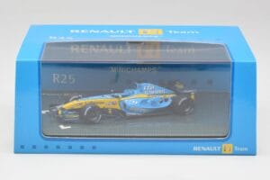 Renault R25 #1 F. Alonso F1 World Champion 2005 Minichamps 1:43 403050105 Metal - imaginea 4 din 4