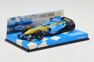 Renault R25 #5 F. Alonso Race Car 2005 Minichamps 1:43 403050025 Metal - imaginea 2 din 5