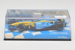 Renault R25 #5 F. Alonso Race Car 2005 Minichamps 1:43 403050025 Metal - imaginea 5 din 5