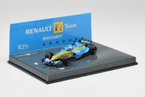 Renault R25 #2 G. Fisichella F1 2005 Minichamps 1:43 403050006 Metal - imaginea 2 din 4