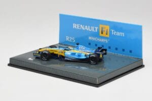 Renault R25 #2 G. Fisichella F1 2005 Minichamps 1:43 403050006 Metal - imaginea 3 din 4