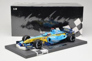 Renault R25 #5 F. Alonso Bahrain GP 2005 Minichamps 1:18 117050305 Rășină - imaginea 7 din 7