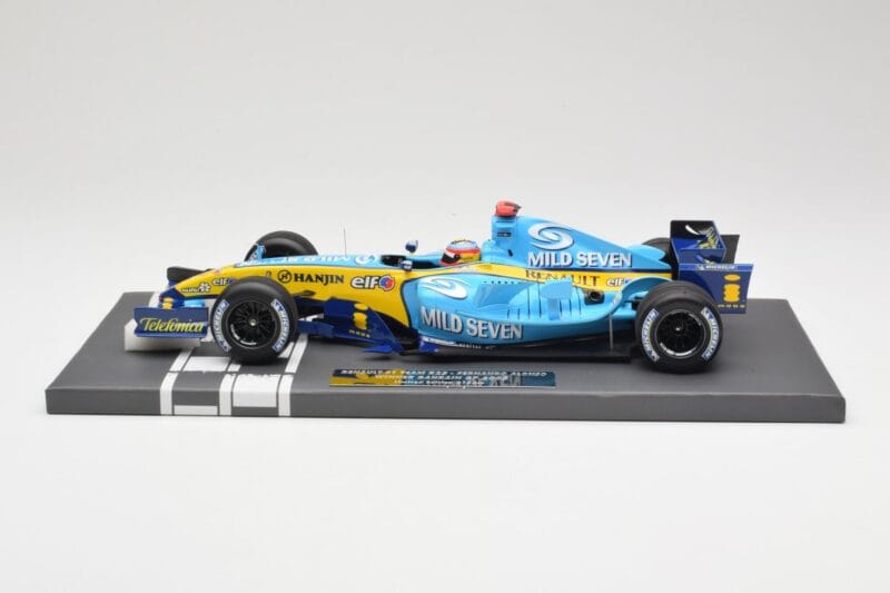 Renault R25 #5 F. Alonso Bahrain GP 2005 Minichamps 1:18 117050305 Rășină