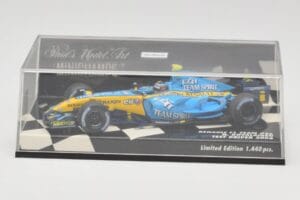 Renault R26 H. Kovalainen F1 Test Car 2006 Minichamps 1:43 400060041 Metal - imaginea 5 din 5